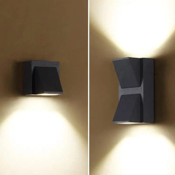 10W Modern simple creative outdoor waterproof aluminum wall lamp LED courtyard lamps gate lamp terrace balcony garden wall light - Image 6