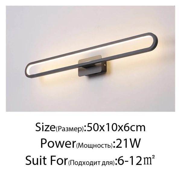 Mirror Light LED Wall Light Bathroom Cabinet Light Makeup Mirror Lights  LED Vanity Lights Wall Lamp for Mirror Indoor Lighting - Image 19