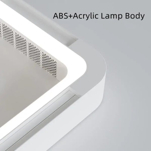 Smart App Ceiling Fan Lamp With Light Bladeless Remote Control Without Blades DC LED Circulator Bedroom Living Room Office Fans - Image 5