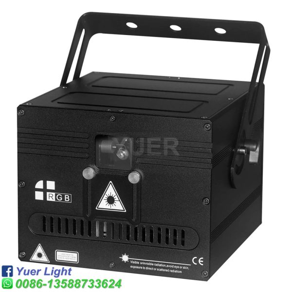 Stage 3D Animation Scanner 1W 2W 3W 4W With ILDA  DJ Laser Light DMX Beam Projector Bar Club Disco Christmas Party Wedding Show - Image 4