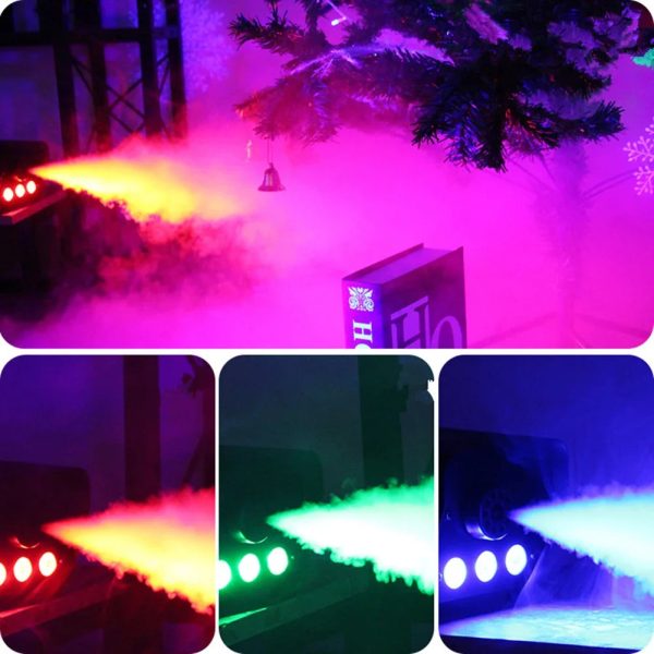DJ AiK 500W Wireless Remote Control Fog Machine Led RGB Stage DJ Disco Party Wedding Halloween Smoke Machine - Image 2