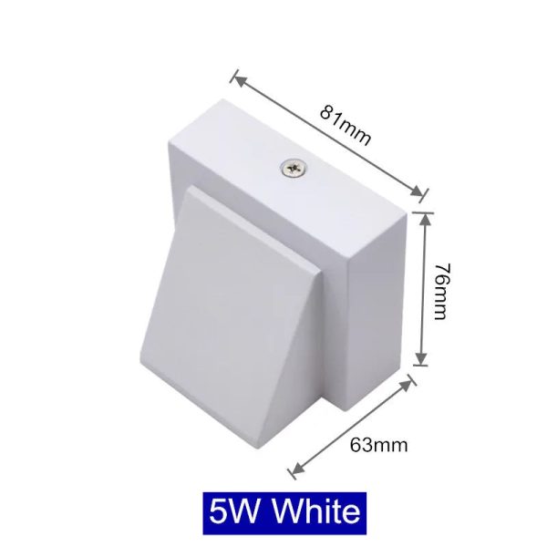 10W Modern simple creative outdoor waterproof aluminum wall lamp LED courtyard lamps gate lamp terrace balcony garden wall light - Image 7