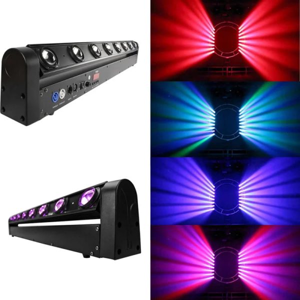 Stage effect light 8x12W Beam LED moving head bar light dj light Stage Show Disco DJ Party Club Bar Dmx512 light show - Image 4