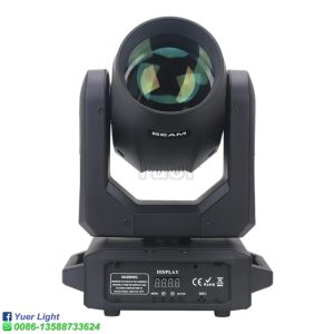 2Pcs/Lot Spot 200W Led Moving Head Light With 12Gobos+6Color Rainbow Effec LED Mobile Light Yuer Dmx512 For Dj Disco Party