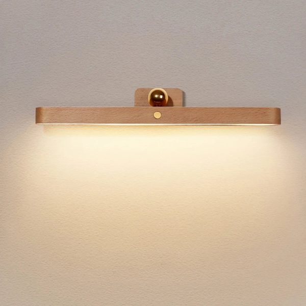 Portable 4W LED Magnetic Lamp Rechargeable Eye Protection Makeup Lamp Touch Switch Mirror Vanity Selfie Light Indoor Lighting - Image 2