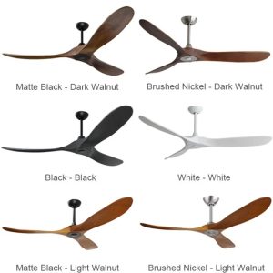 88inch Big Size Wood Ceiling Fan with Remote Control Lights DC Motor 6 Speeds Ventiladores De Techo Con Luces Led Free Shipping