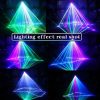 RGB Laser 500MW Beam Line Scanner Projector DMX Professional Disco DJ Wedding Party Bar Club Stage Light - Image 2