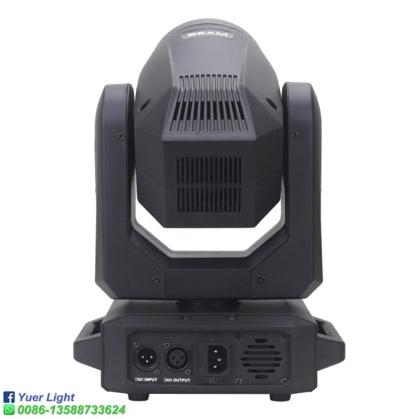 2Pcs/Lot Spot 200W Led Moving Head Light With 12Gobos+6Color Rainbow Effec LED Mobile Light Yuer Dmx512 For Dj Disco Party - Image 4