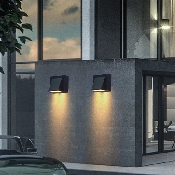 6X 5W Modern LED Wall Light Outdoor Waterproof Wall Lamp Perfect For Corridor Courtyard Gate Terrace Balcony Garden - Image 5