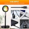 16 Colors RGB Photography Sunset Lamp Led Usb Projector Night Light Remote Neon Bedroom Home Coffee Store Wall Decoration Gift - Image 4