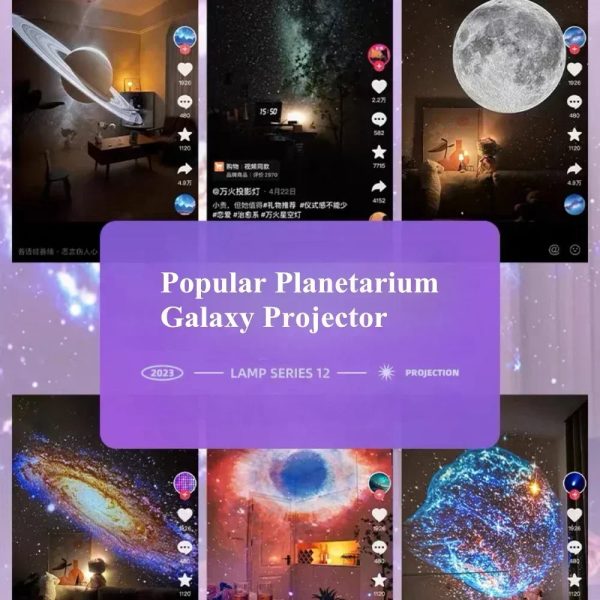 12 IN 1 Galaxy Star Projector with Meteor Bluetooth 360° Rotation Starry Sky Projector Night Light for Kids Gift Room Decor Lamp - Image 6