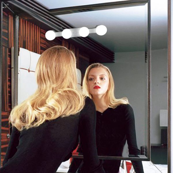 Vanity Light Makeup Mirror Wall Lamp USB Bathroom Dressing Table Mirrors Light for Bedroom Dresser Dimmable LED Nightlights - Image 5