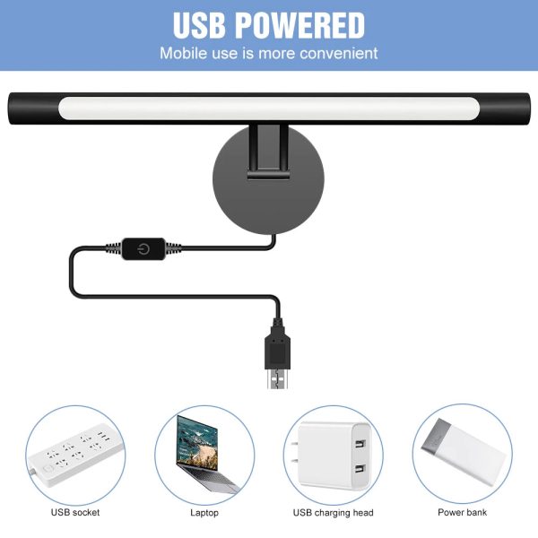 LED Modern Vanity Lights Bathroom Dressing Table Mirror Light Dimmable Extend Wall Lamp Simple Style USB Makeup Lamps 25 40 50CM - Image 6