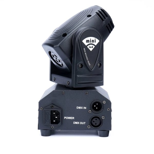 2PCS Sell mini LED 10W Spot Beam Moving Head Light Lyre DMX512 Stage Light Stroboscope For Home Entertainment Professional Stage - Image 5