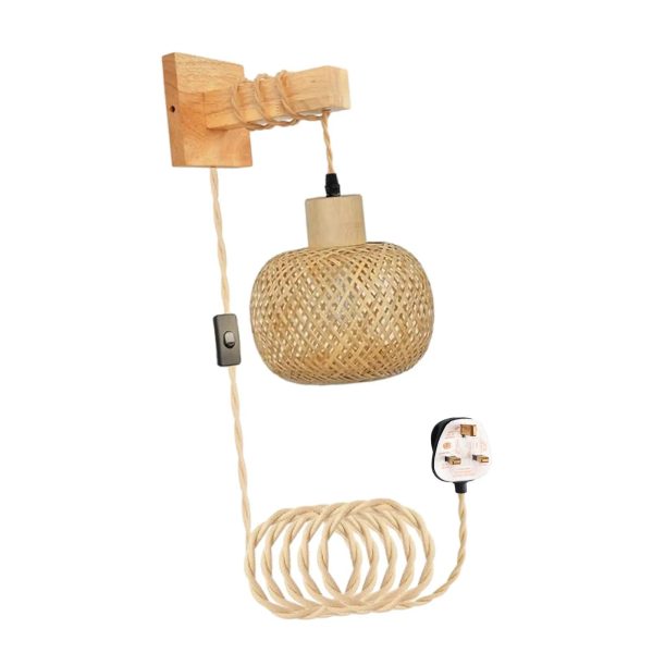 Wall Sconce Bedside Light Fixture Wall Mount Sconce Rustic Bathroom Vanity Wall Light for Kitchen Bathroom Hallway Home Bedroom - Image 6