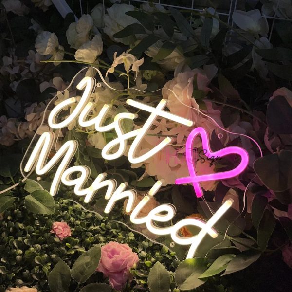 Will You Marry Me Neon Sign Party Decor Room Neon LED Light Just Married Neon Lights Better Together Place Card Wedding Led Sign - Image 5