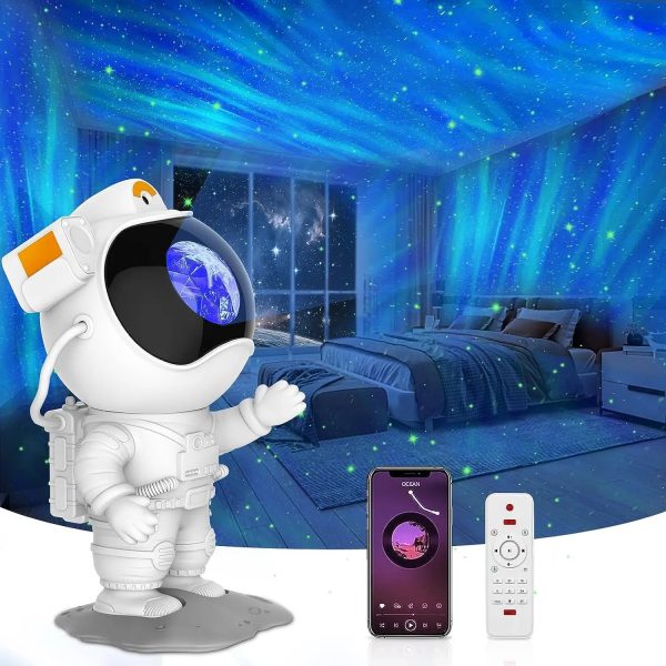 2023 Upgrade Astronaut Northern Lights Aurora Projector Night Light Spaceman For Kid Adult Gaming Room/Party/Home Decor - Image 7