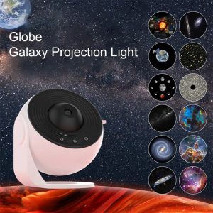 12 in 1 Night Light Galaxy Projector Starry Sky Projector 360° Rotate Planetarium Projection Lamp For Kids Bedroom Party Decor