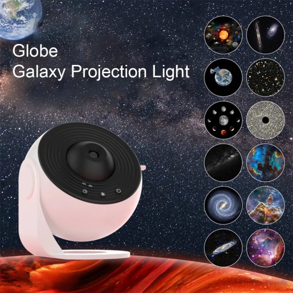 12 in 1 Night Light Galaxy Projector Starry Sky Projector 360° Rotate Planetarium Projection Lamp For Kids Bedroom Party Decor