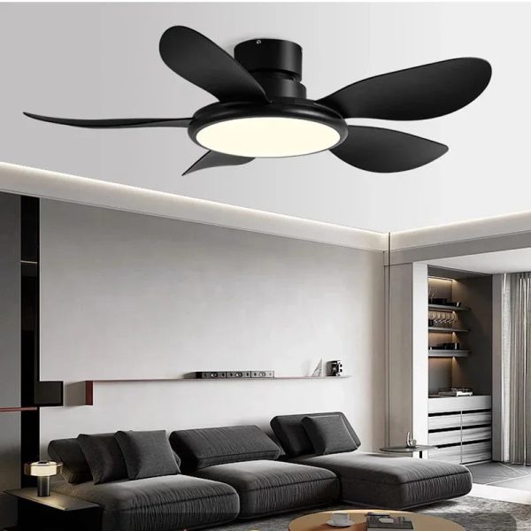 Modern LED 72W Low Floor DC Motor 30W Ceiling Fans With Remote Control Simple Ceiling Fan With Light Home Fan 85-265V - Image 5