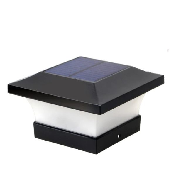 1-4pcs Solar Light Outdoor LED Post Deck Cap Fence Landscape Lamp Waterproof IP65 Garden Gate Solar Powered Lamp Decoration - Image 7
