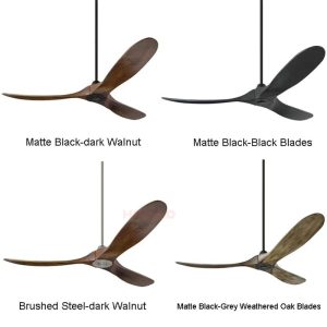 42 52 60 70 Inch 3 Wooden Blade DC 85V - 260V Motor Decorative Ceiling Fan Ventilator Light Remote Control Free Shipping