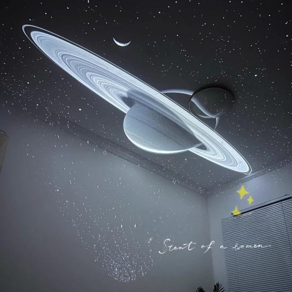NEW UFO LED Star Projector Night Light 8 in 1 Planetarium Projection Galaxy Starry Sky Projector Lamp for Kids Gift Room Decor - Image 2