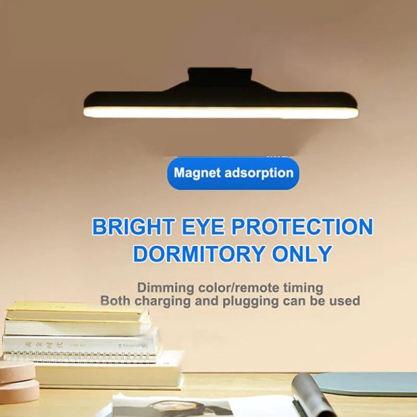Hanging LED Makeup Lamp Dimming Vanity Light Eye Protection Portable Magnetic Lamp Rechargeable Touch Switch Mirror Selfie Light - Image 3