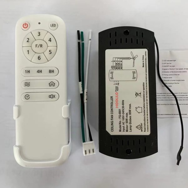 42 52 60 70 Inch 3 Wooden Blade DC 85V - 260V Motor Decorative Ceiling Fan Ventilator Light Remote Control Free Shipping - Image 6