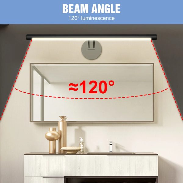LED Modern Vanity Lights Bathroom Dressing Table Mirror Light Dimmable Extend Wall Lamp Simple Style USB Makeup Lamps 25 40 50CM - Image 5