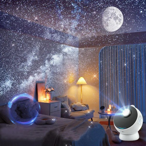 Upgrade Shooting Star 3D Visual Wireless Galaxy Star Projector Ultra Clear Focus Starry Planetarium Projector - Image 2